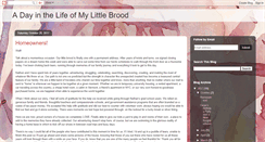 Desktop Screenshot of mylittlebrood.blogspot.com