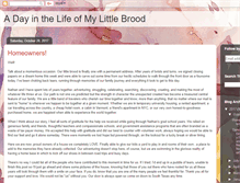 Tablet Screenshot of mylittlebrood.blogspot.com