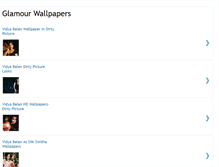 Tablet Screenshot of glamwallpapers.blogspot.com
