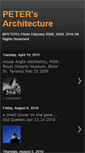 Mobile Screenshot of petersvisualofarchitecture.blogspot.com