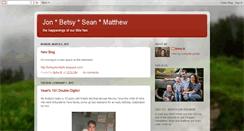 Desktop Screenshot of jonandbetsy.blogspot.com