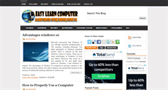 Desktop Screenshot of easy-learn-computer.blogspot.com