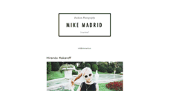 Desktop Screenshot of mike-madrid.blogspot.com