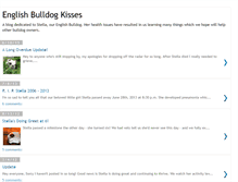 Tablet Screenshot of bulldogkisses.blogspot.com