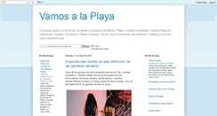 Desktop Screenshot of alaplayavamos.blogspot.com