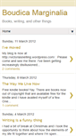 Mobile Screenshot of boudica-marginalia.blogspot.com