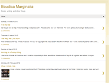 Tablet Screenshot of boudica-marginalia.blogspot.com