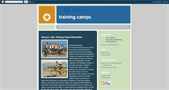 Desktop Screenshot of manley-training-camps.blogspot.com