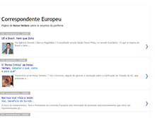 Tablet Screenshot of europeu.blogspot.com