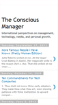 Mobile Screenshot of consciousmanager.blogspot.com