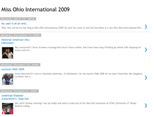 Tablet Screenshot of missohiointernational2009.blogspot.com