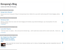 Tablet Screenshot of dorapong.blogspot.com