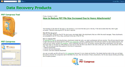Desktop Screenshot of datarecoveryproducts.blogspot.com