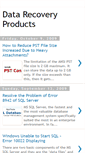 Mobile Screenshot of datarecoveryproducts.blogspot.com