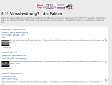 Tablet Screenshot of 9-11-verschwoerung.blogspot.com