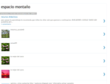 Tablet Screenshot of espaciooro.blogspot.com