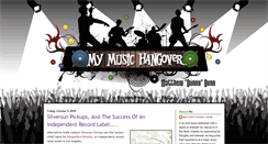 Desktop Screenshot of mymusichangover.blogspot.com