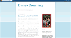 Desktop Screenshot of imdisneydreaming.blogspot.com