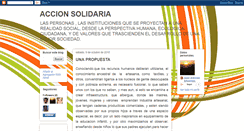 Desktop Screenshot of accionsolidaridad.blogspot.com