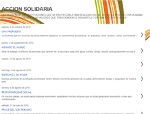 Tablet Screenshot of accionsolidaridad.blogspot.com