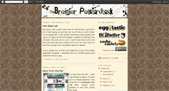 Desktop Screenshot of brainjar-paperdesk.blogspot.com