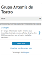 Mobile Screenshot of grupoartemisdeteatro.blogspot.com
