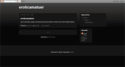 Desktop Screenshot of eroticamatuer.blogspot.com