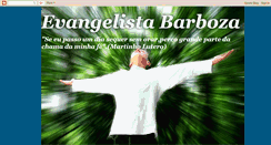 Desktop Screenshot of evangelistabarboza.blogspot.com