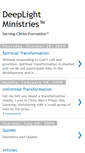 Mobile Screenshot of deeplightministries.blogspot.com