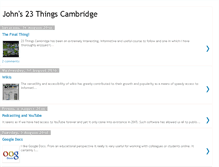 Tablet Screenshot of john-23thingscambridge.blogspot.com