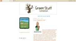 Desktop Screenshot of greenstuffconnection.blogspot.com