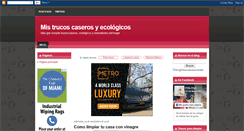 Desktop Screenshot of mis-trucos-caseros.blogspot.com