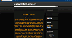 Desktop Screenshot of ciudaddeloshornosfm.blogspot.com