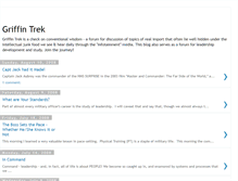 Tablet Screenshot of griffintrek.blogspot.com