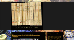 Desktop Screenshot of castonguayhistory.blogspot.com