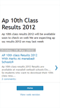 Mobile Screenshot of ap10thclassresults2012.blogspot.com