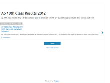 Tablet Screenshot of ap10thclassresults2012.blogspot.com