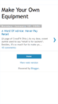 Mobile Screenshot of makeyourowngear.blogspot.com