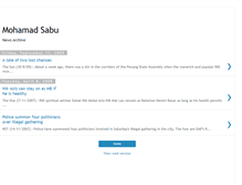 Tablet Screenshot of mohamadsabu.blogspot.com