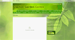 Desktop Screenshot of clactongardencentre.blogspot.com