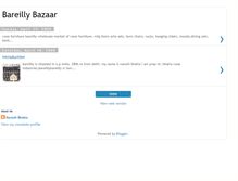 Tablet Screenshot of bareillybazaar.blogspot.com