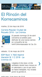 Mobile Screenshot of elrincondelkorrecaminos.blogspot.com