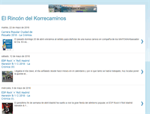 Tablet Screenshot of elrincondelkorrecaminos.blogspot.com