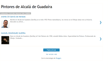 Tablet Screenshot of pintoresdealcala.blogspot.com