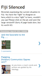 Mobile Screenshot of fijisilenced.blogspot.com