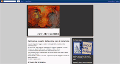 Desktop Screenshot of contronaturanews.blogspot.com