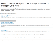Tablet Screenshot of creditos-habbo-jf.blogspot.com