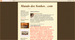 Desktop Screenshot of mundodossonhoscom.blogspot.com
