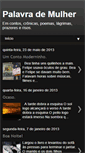 Mobile Screenshot of perfildemulher.blogspot.com