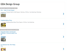 Tablet Screenshot of gdadesigngroup.blogspot.com